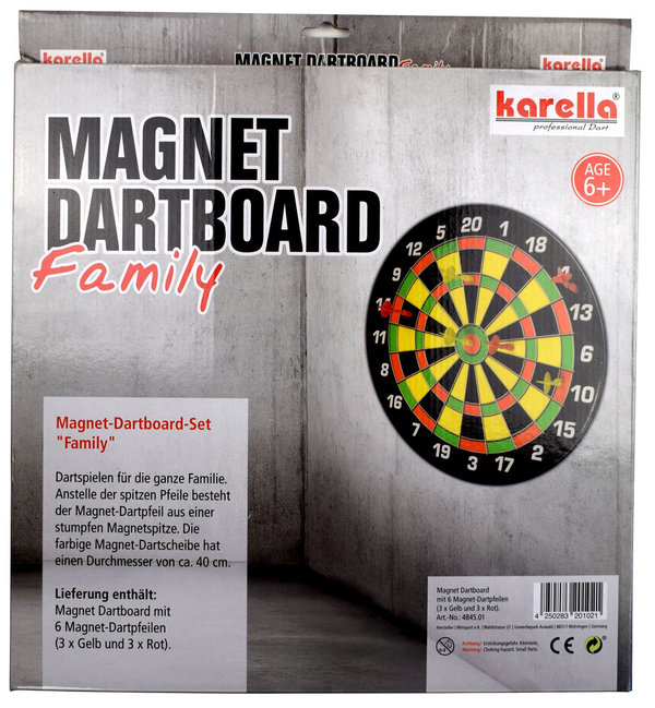 Magnet Dartboard-Set Family
