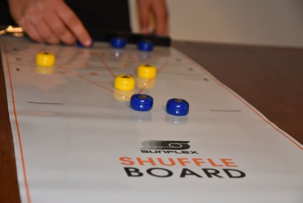 Shuffleboard das Strategiespiel