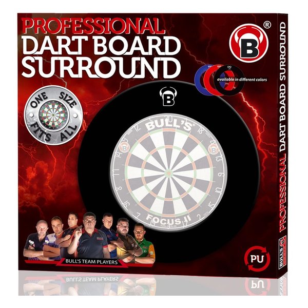 Surround Dart Board Surround 1tlg. Schwarz  68 cm