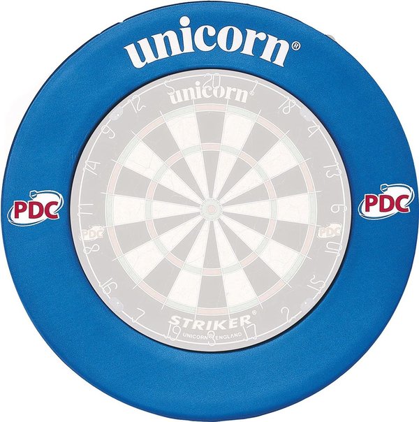Surround Unicorn Dartsurround PDC  - blau
