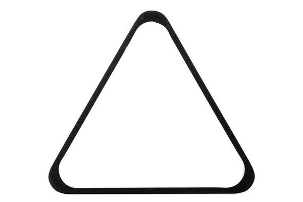 Triangel Robertson für Poolkugeln - schwarz