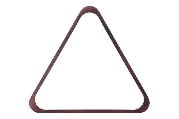Triangel  für Snookerkugeln, Mahagoni