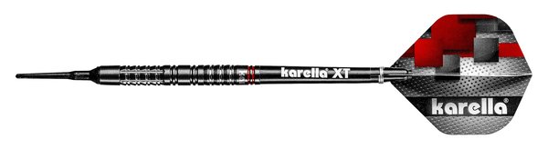 Softdart Karella Super Drive schwarz 90% Tungsten,18g