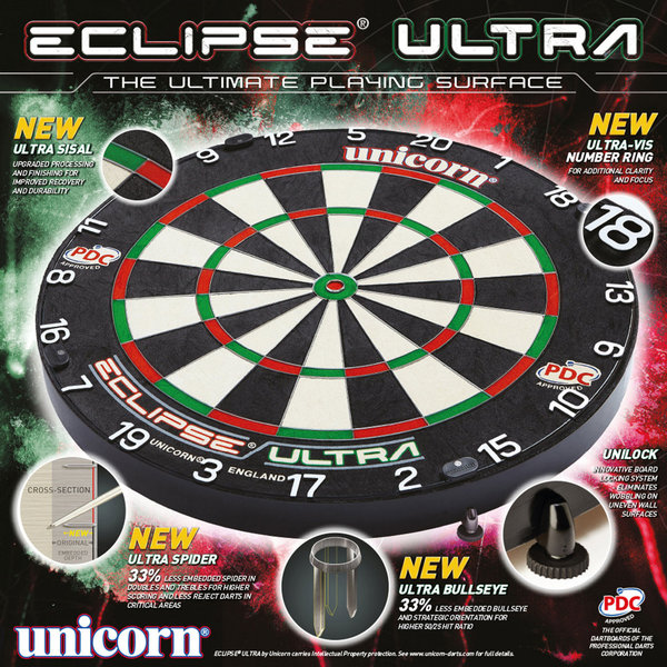 Dartboard Eclipse Pro2 Bristle Board