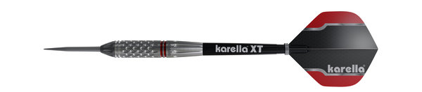 Steeldart Karella Commander, silber, 90% Tungsten, 21g